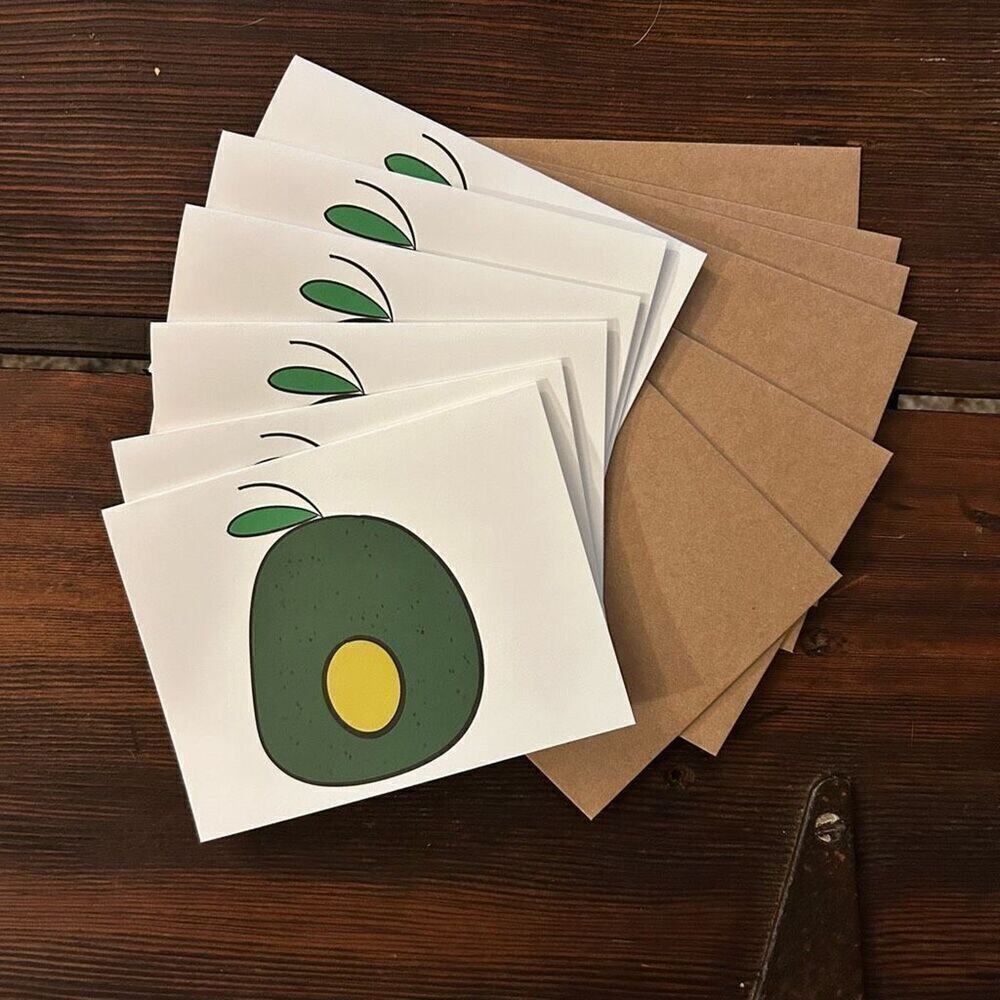Blank Greeting Cards Fun Playful Art Custom Cards Thank you Notes Handcrafted